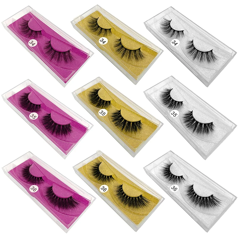 

rts Wholesale 100% real siberian mink fur eyelashes private label eyelashes 3d mink eyelashes