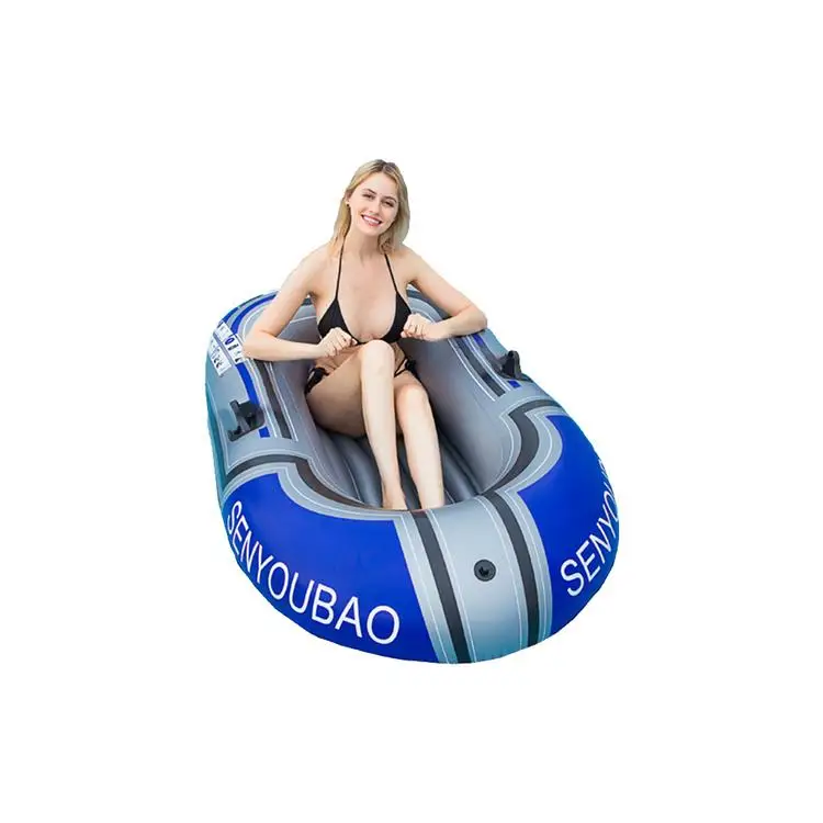 

Inflatable Boat Thickened No Leakage Durable PVC Material Foldable Inflatable Fishing Boat Drifting Ship