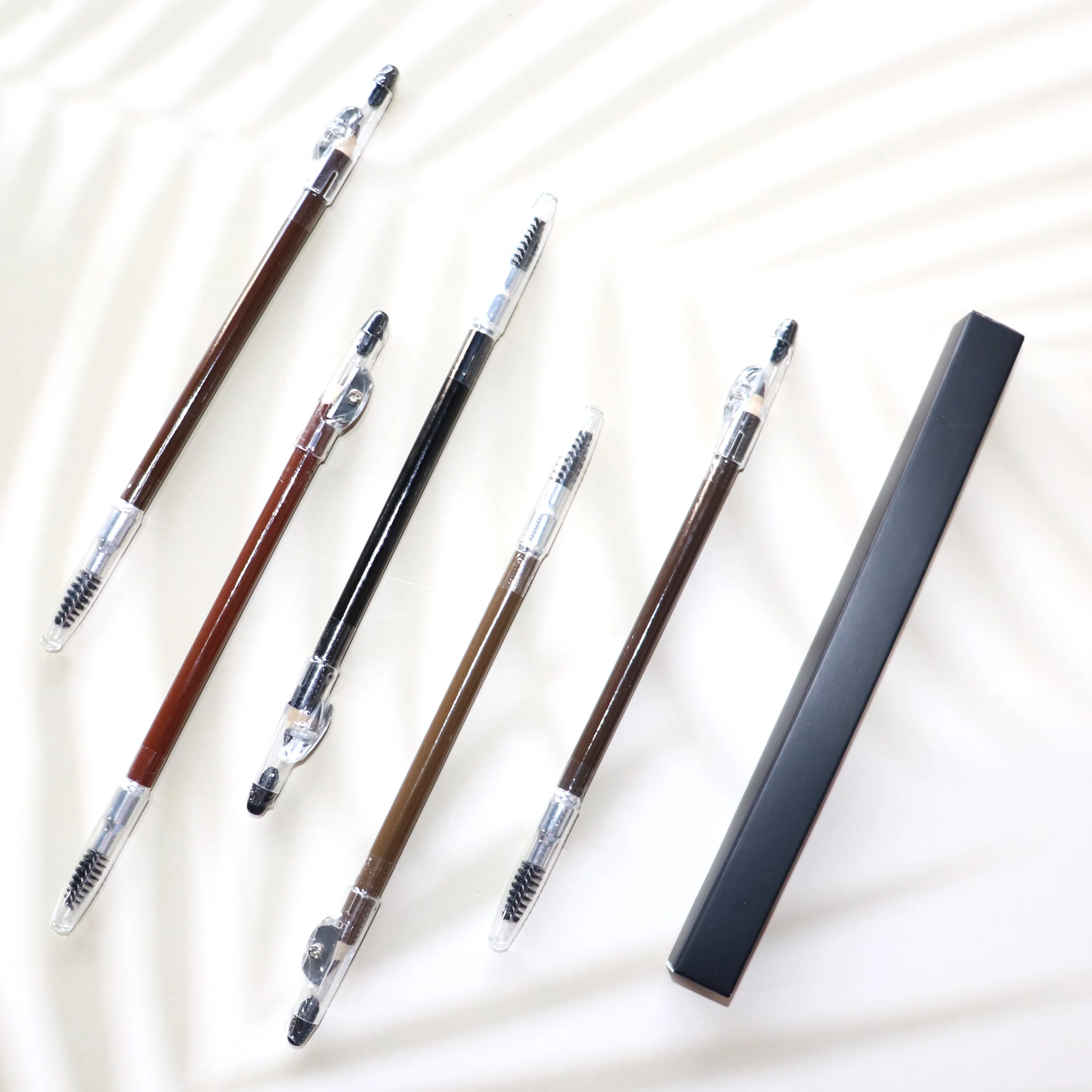 

Dual Head 5 Colors Eyebrow Pencil Private Label Slim Eyebrow Pencil Vegan