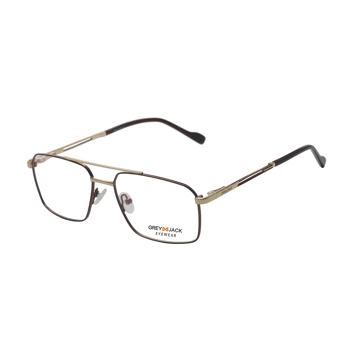 

Hot Sell Fashion High Quality Eyewear Metal Square Frame Eyeglasses Business Optical spectacle Frames In Stock, Photos shown
