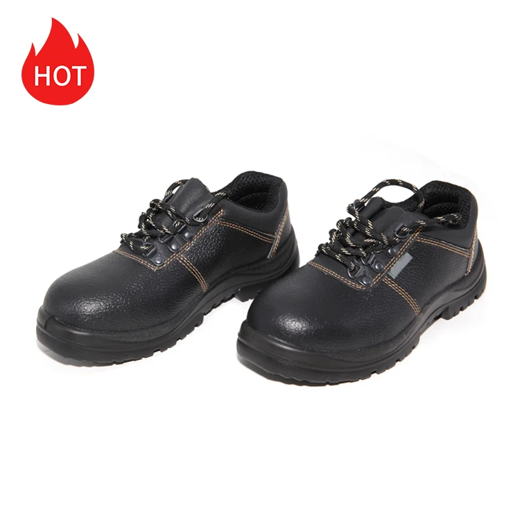 

China Manufactures Wide Steel Toe Puncture Proof Electrical Protection Anti Static labor construction safety shoes, Black