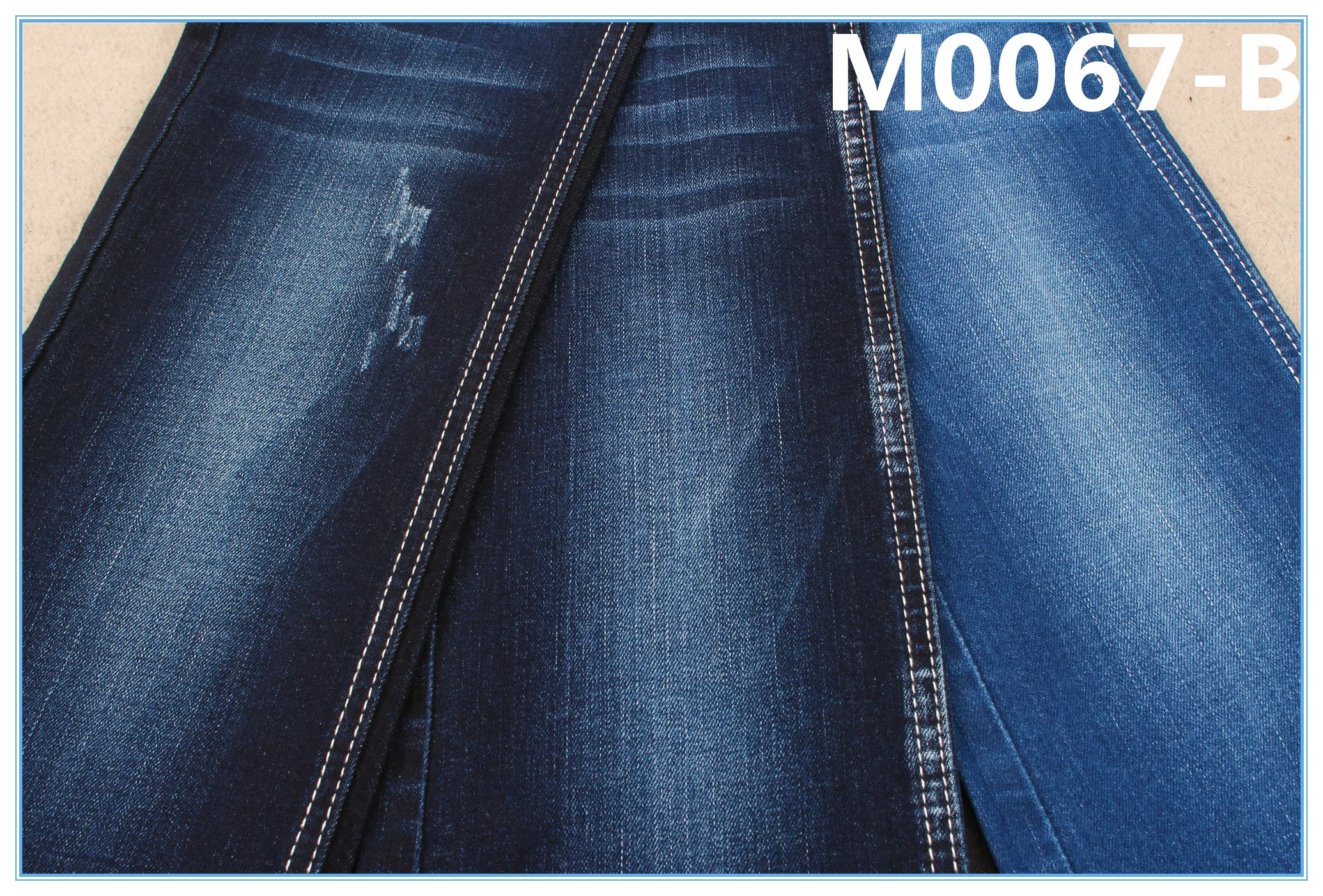 New Competitive High Quality Cotton Jeans Fabric T400 Dual Core Dualfx