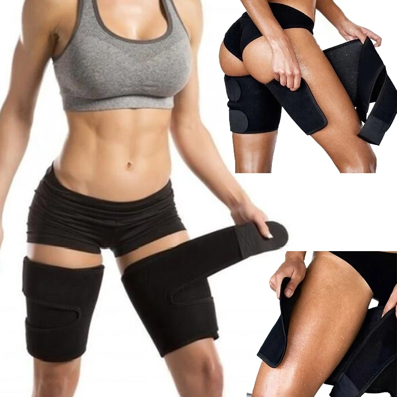 

Sports Gym Sauna Corset Thigh Trimmer Belt Women Neoprene Sweat Slimming Modeling Strap Weight Loss Legging Shapers