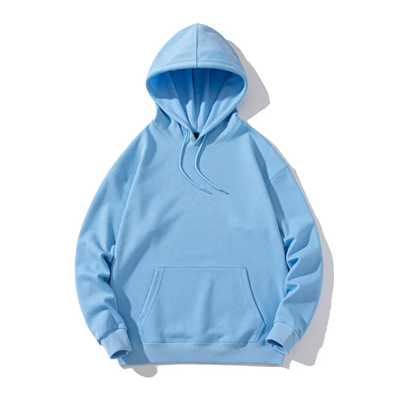 

Custom logo high quality plain pullover sweatshirts oversized blank hoodies for men