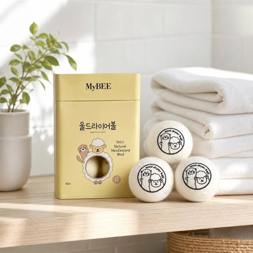 Home sanctuary - soft wool dryer balls laundry care