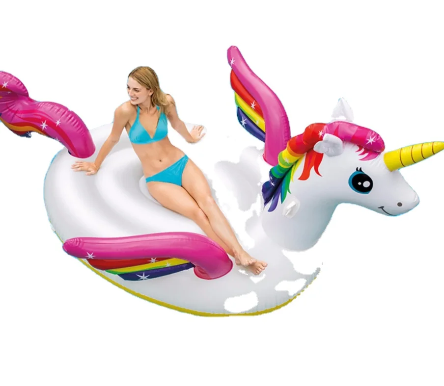 

Intex Pool Floats 57561 ENCHANTED UNICORN RIDE-ON Pool Floats For Adults Inflatable