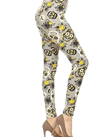 Full Length Four向弹力High-Waisted Yoga Pants