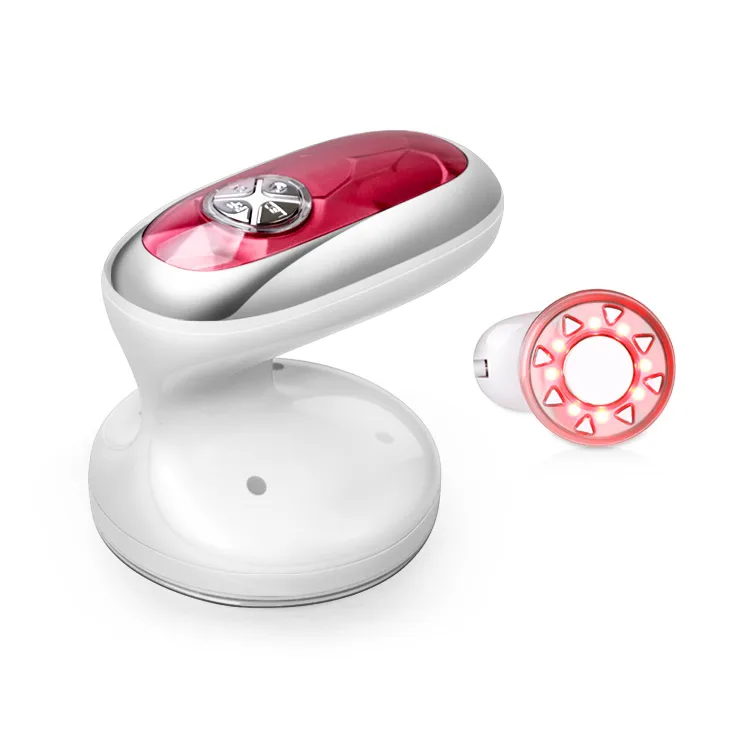 

Hot Selling Ultrasonic RF Body Slimming Device Led Face Body Massager, White