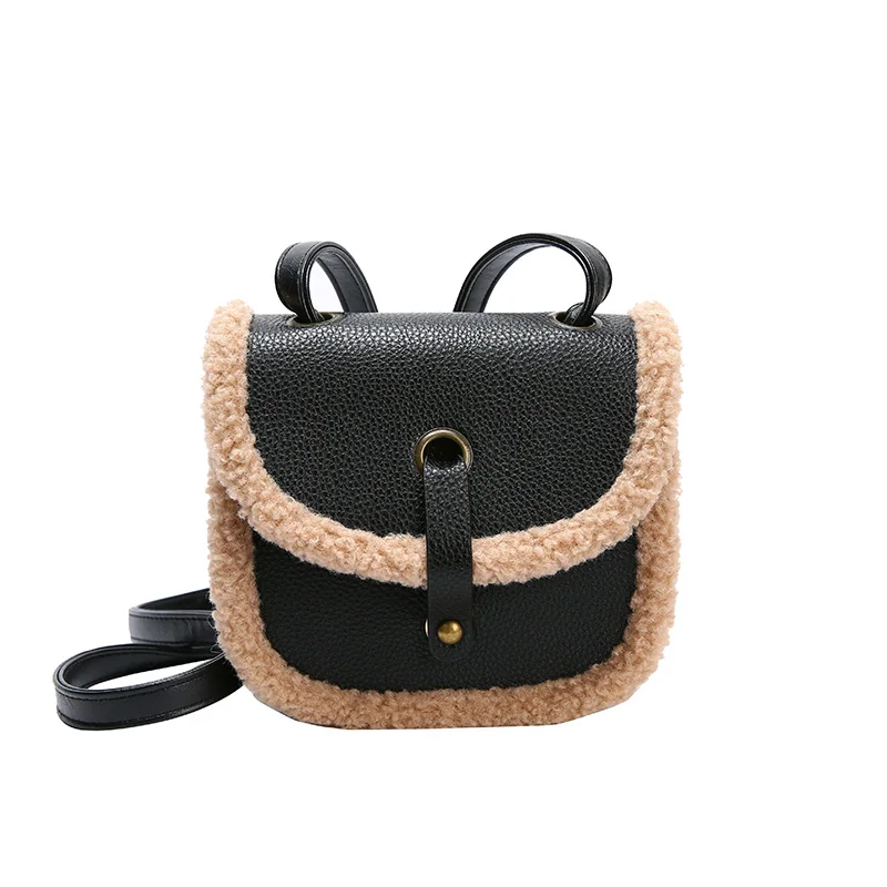 

2021 Wholesale custom New Luxury Faux Fur Chains Female Purses And Crossbody Bags, Customizable