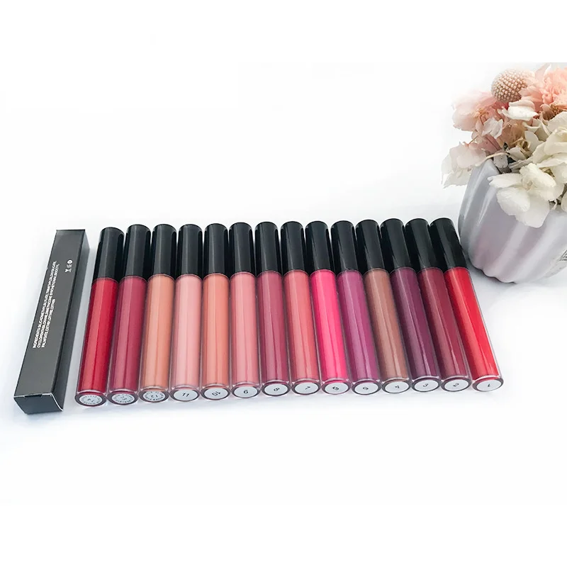 

Popular Liquid Lipstick Vegan Lipgloss Women Makeup Waterproof Lip Gloss
