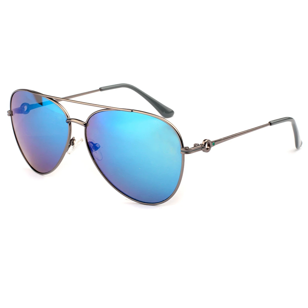 

Stainless steel fashion ladies oversized polarized sunny eyewear