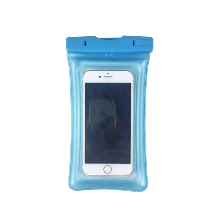

Inflatable floating cell phone waterproof bag for iphones Water Resistant waterproof phone bag