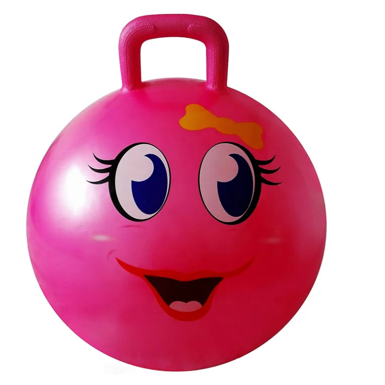 
ActEarlier kids toy 18 inch 45 cm Red Blue Green Pink Orange Brown hopper ball custom Inflatable bouncing bouncy balls 