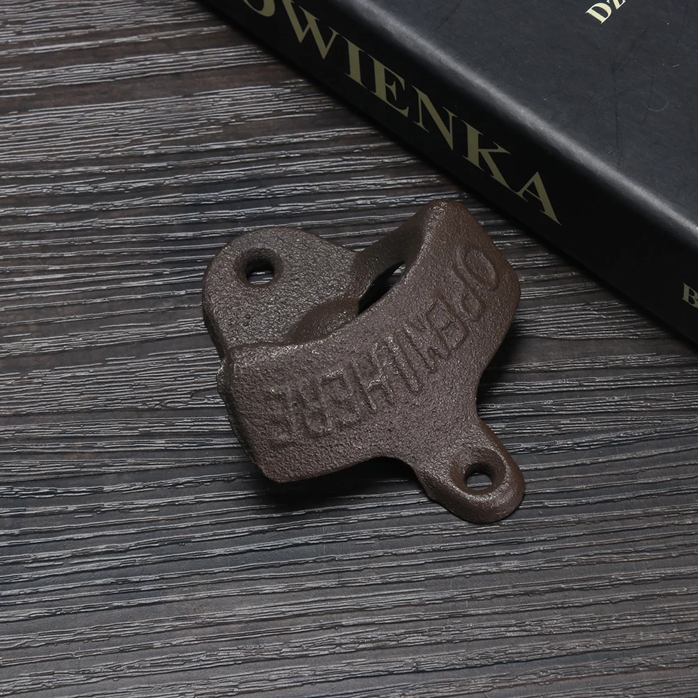 铸铁壁挂式开瓶器酒吧重型复古乡村古董开启器