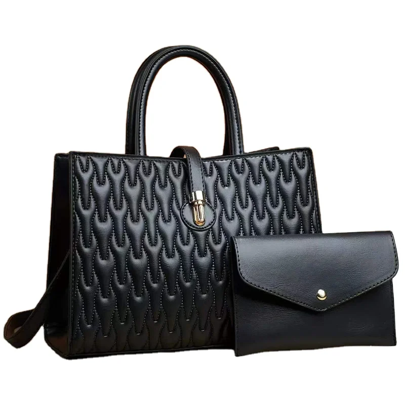 

Ladies Bags 2023 Design Wholesale Hand Bag Set Large Capacity Purses and Handbags