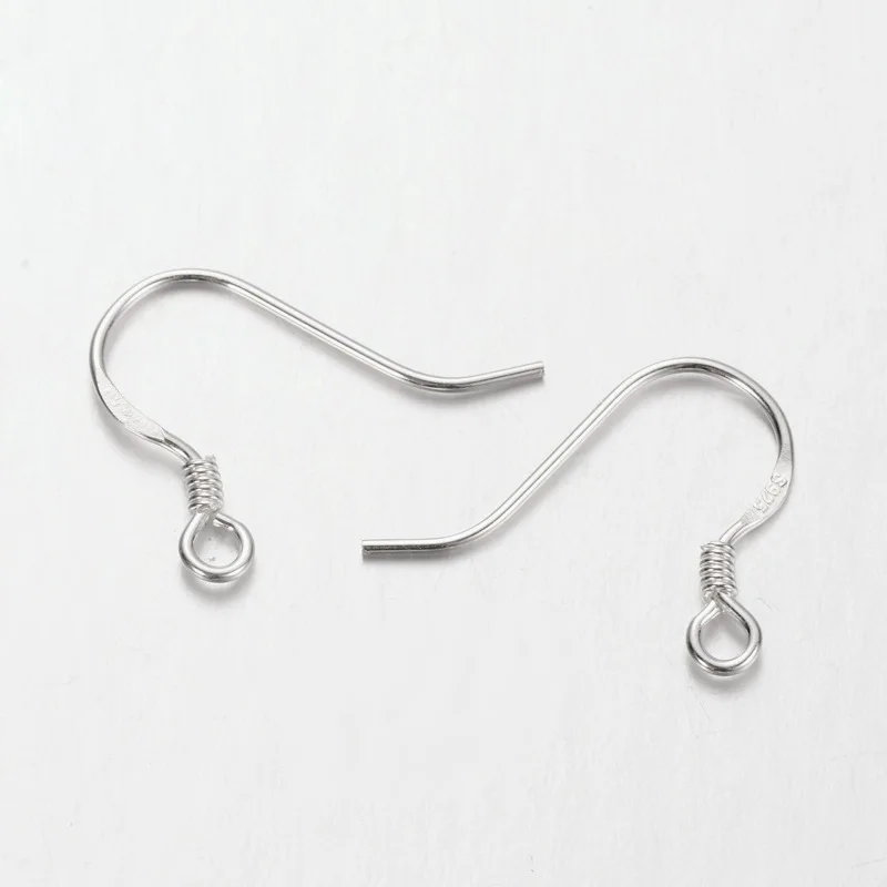 

Pandahall 14mm Sterling Silver Jewelry Making Earrings Hooks
