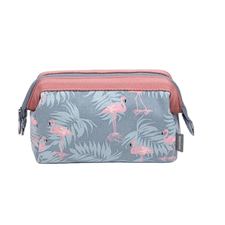 

non woven frosted pvc cosmetic bag