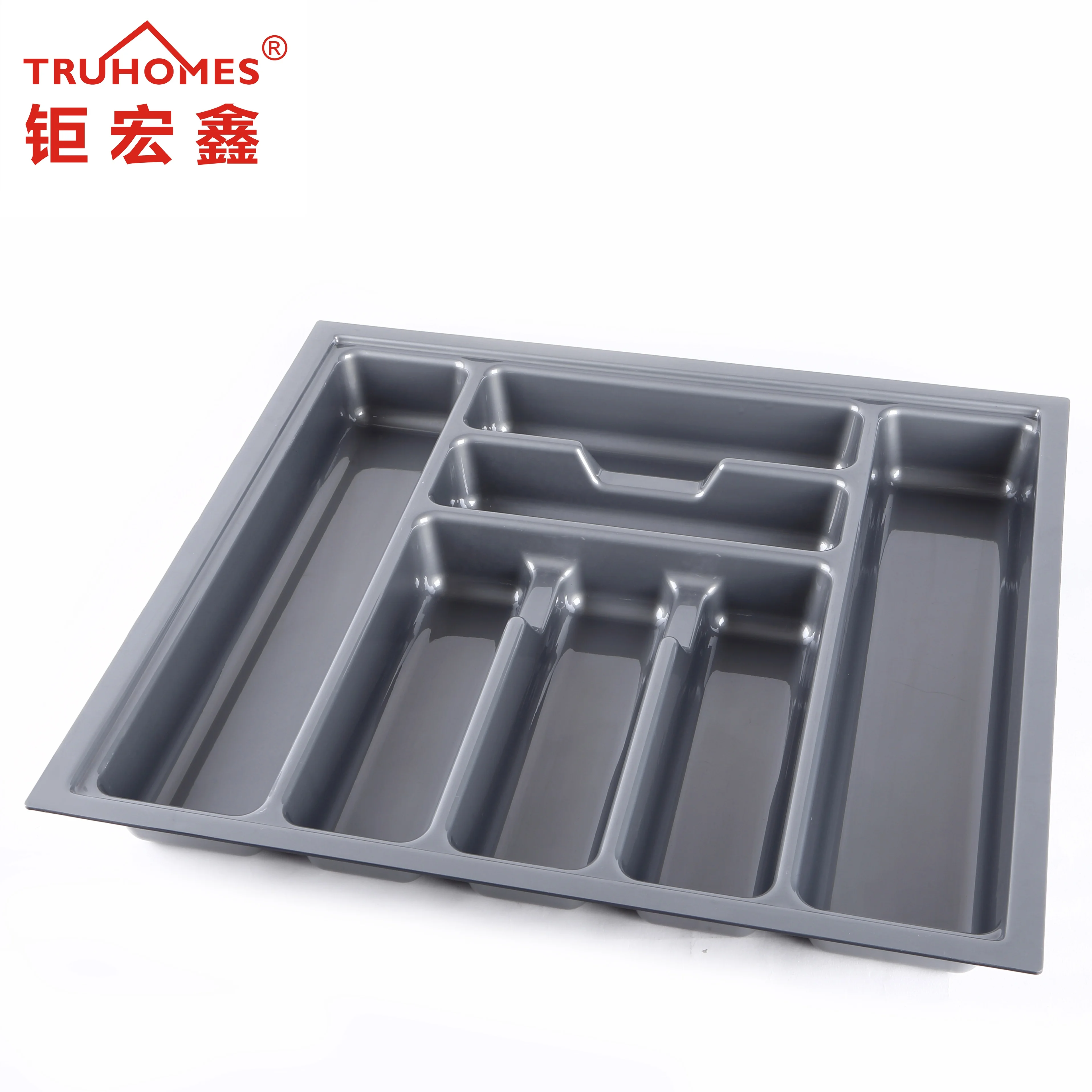 

ABS/PVC plastic commodity deviding partition freely design cutlery tray, Customized