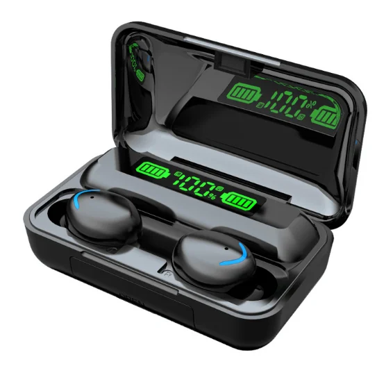 

HTX f9-5 Blue-tooth wireless Earbuds gaming Earphones&headphones with Waterproof Noise Cancelling support microphone Earphone