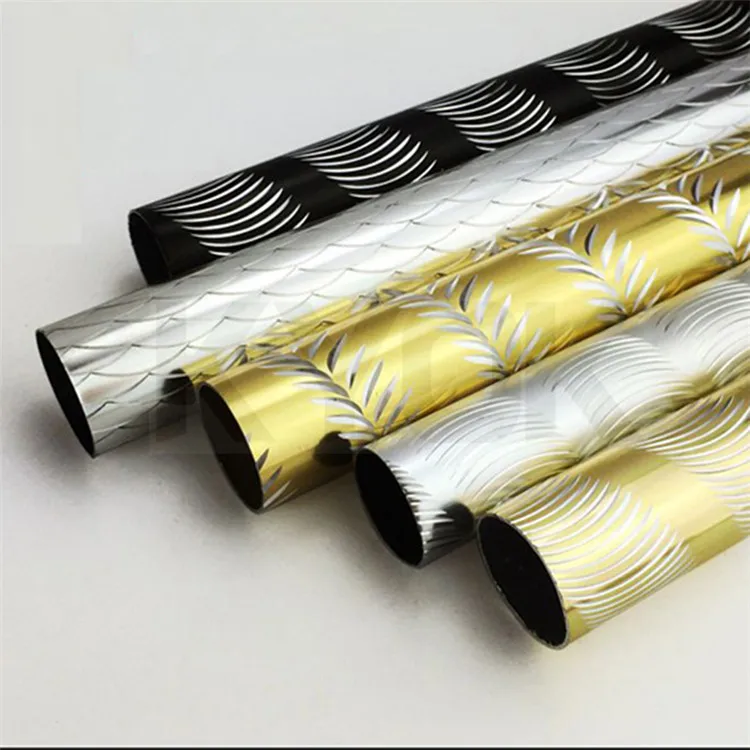 

Decorative Metal Aluminum Alloy Shower Curtain Rod Curtain Accessories 28mm Curtain Pole, Silver, black, bronze, champagne, gray, golden yellow or customized.