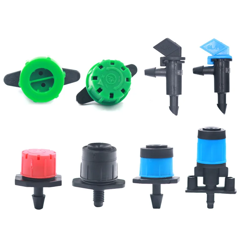 
china drip irrigation system agriculture button adjusted dripper 