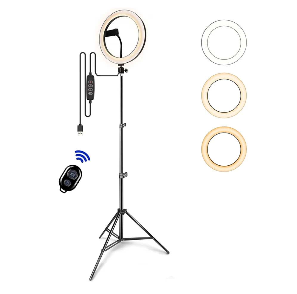 

LED Circle Studio Flash Lamp Ring Phone Light Selfie Ring Light