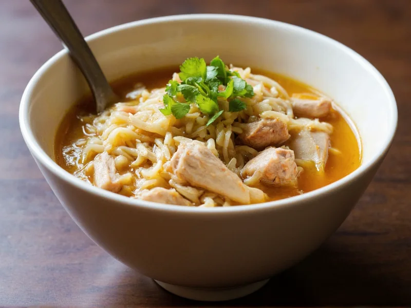Chicken Rice Noodle Soup: Authentic Recipe & Expert Tips