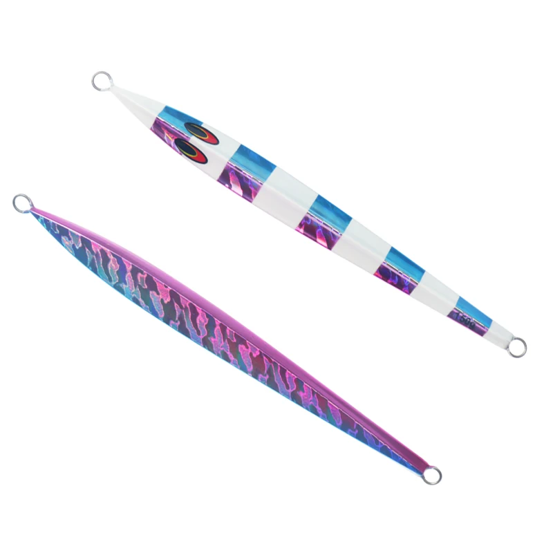 

YJ-T010 fishing head bait metal jigging lures metal lure spinner lure hard baits, 4 colors