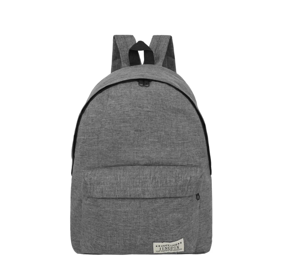

2021 Promotional Canvas Leisure School Bag For College Students School Bag Kids