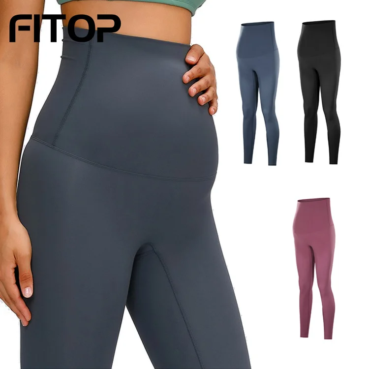 

High Waist Pregnant Maternity Support Leggings Compression New Arrival