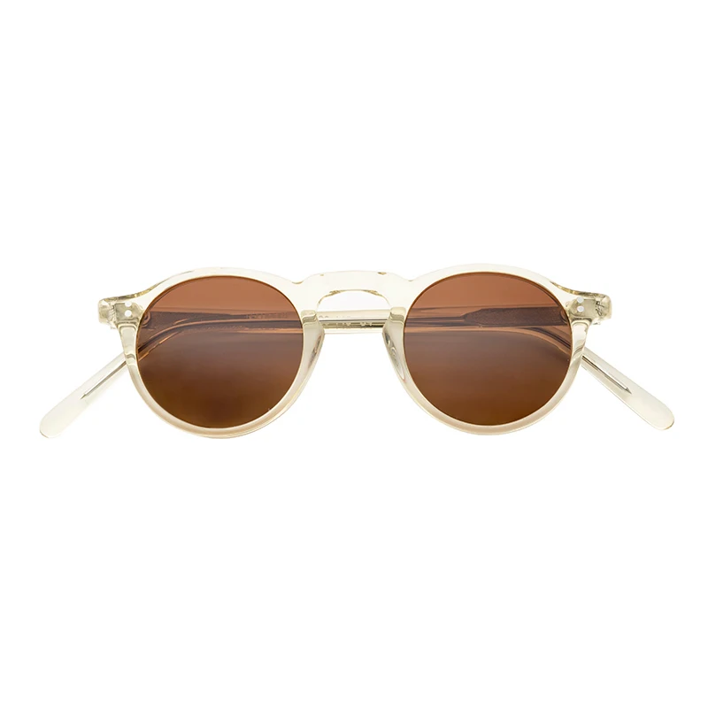 

Trendy Vintage Acetate Sun Glasses Uv400 Protection Mens Polarized Sunglasses