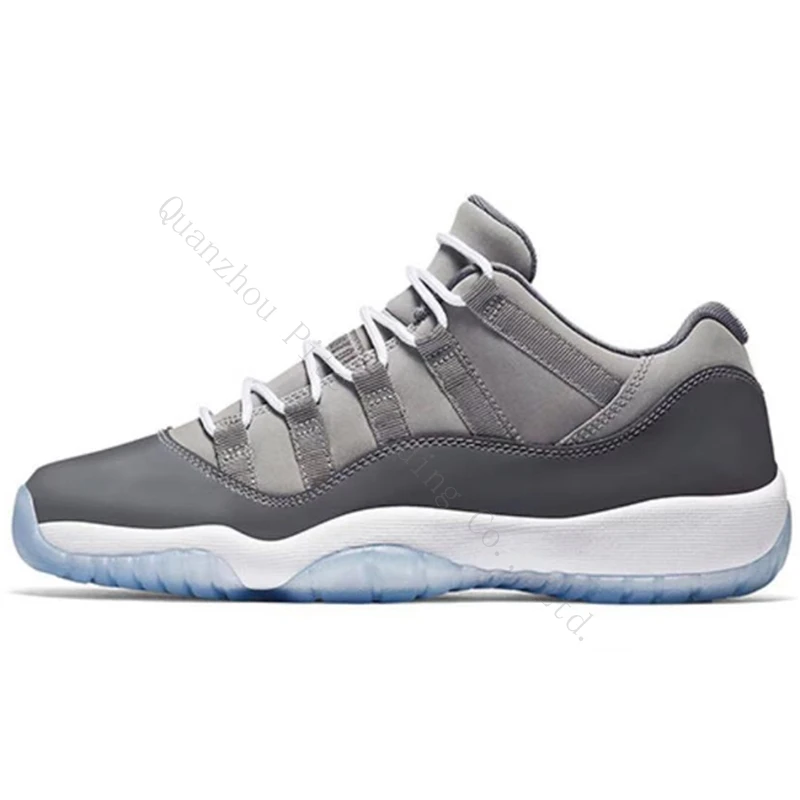 

11 Retro Low Grey GS sneakers fashion casual sports shoes basketball shoes