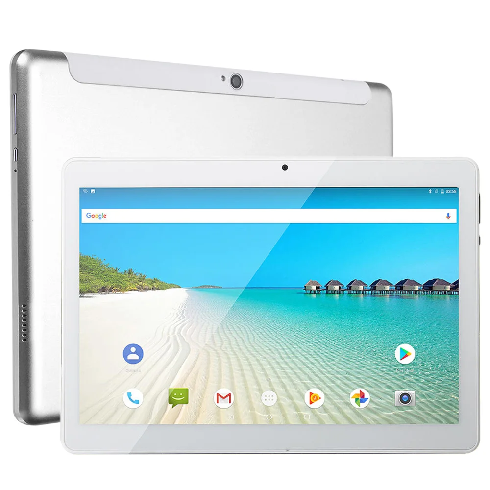 

10 inch Tablet PC Tempered 2.5D Glass Deca Core 3G 4G FDD LTE Tablet 4GB RAM 128GB ROM 1920*1200 IPS HD 10 10.1