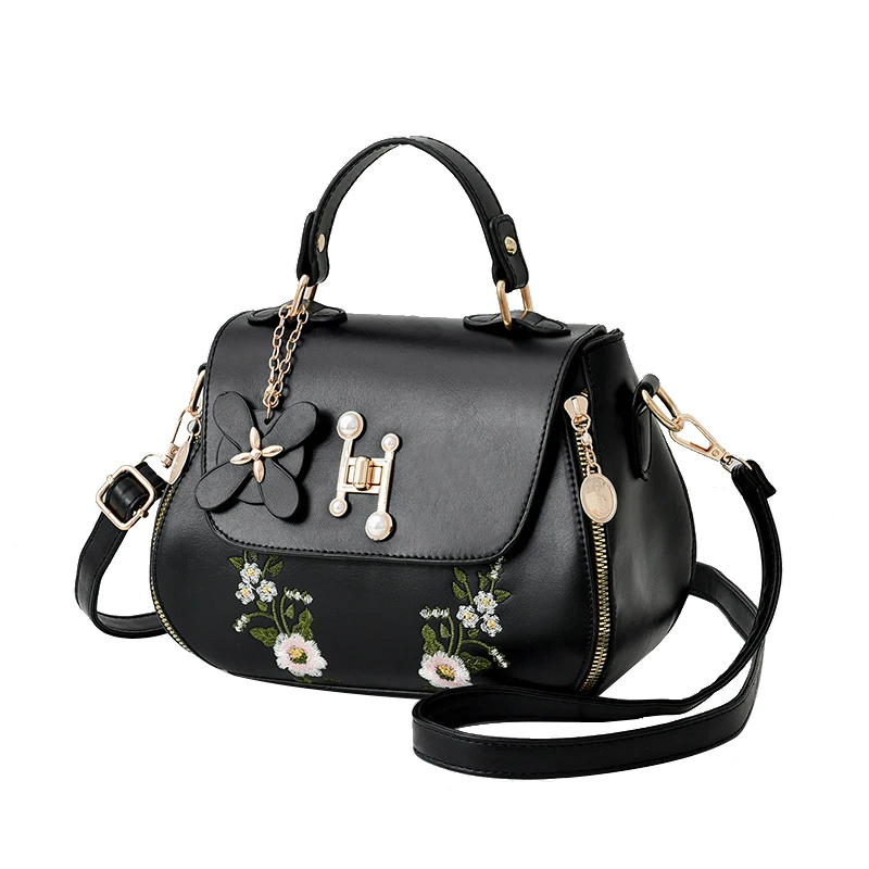 

Factory wholesale embroidery square bag handbags women handbags, Red, black....