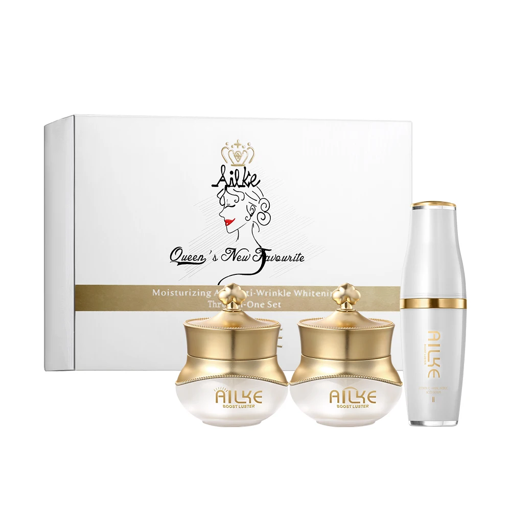 

Brightening Serum Shining Day Cream Water Locking Night Cream 3 in 1 Anti-wrinkle Skin Care Set