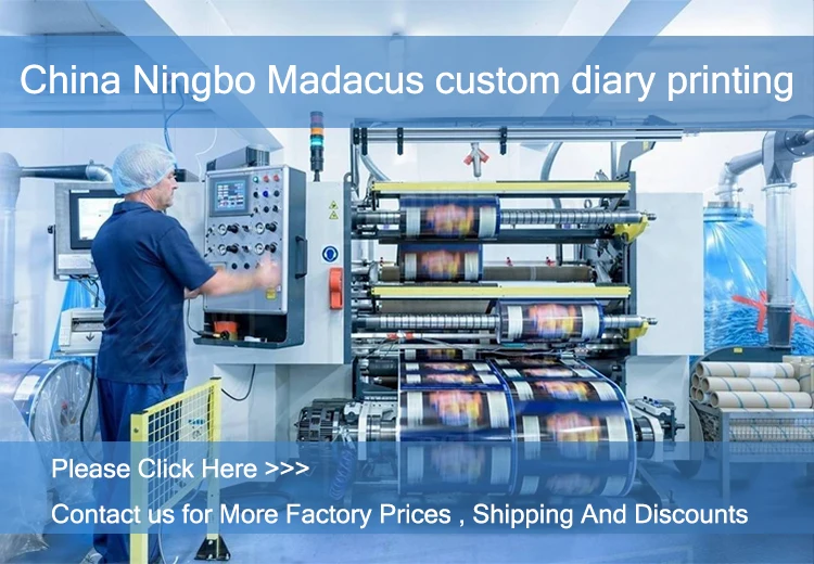 Ningbo Madacus custom diary printing