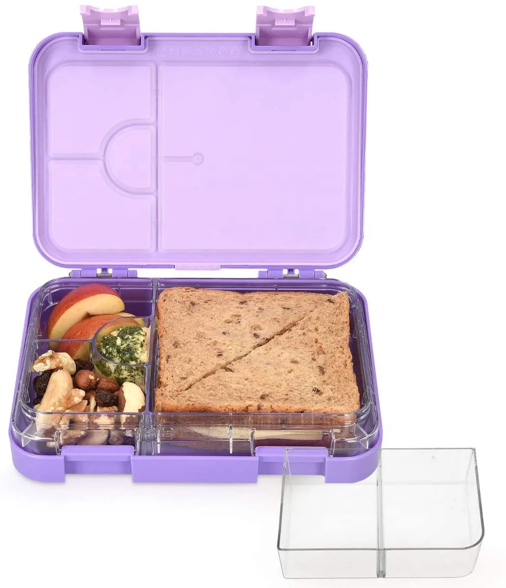 

hot sells Leakproof 6 Compartment Lunch box Container Lunch Bento Box for Kids