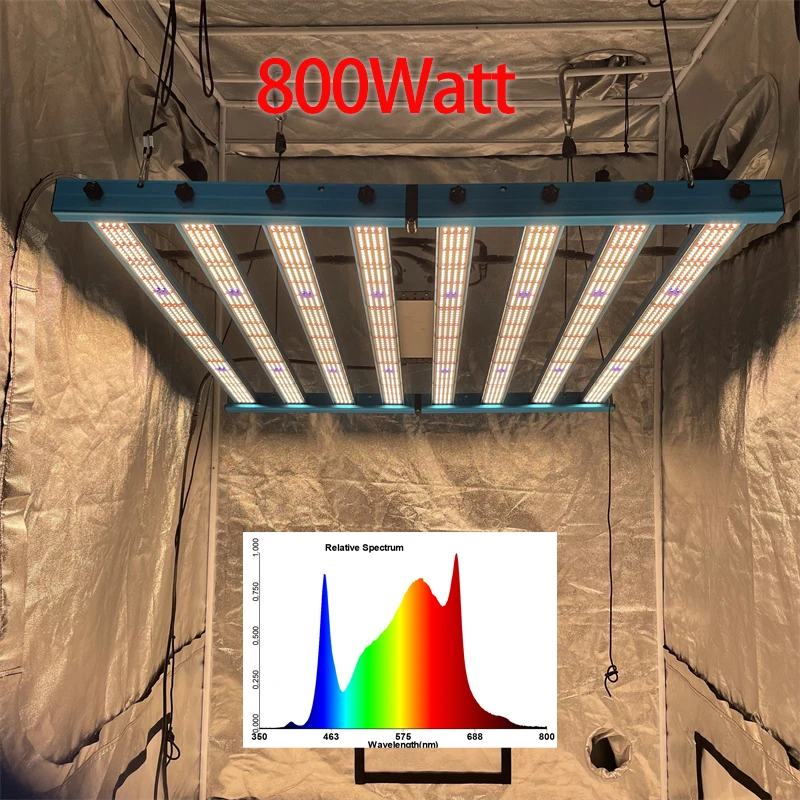 

800W Led Grow Light KingBrite Samsung Lm301H UV IR Blue Full Spectrum Led Grow Bar Lamp