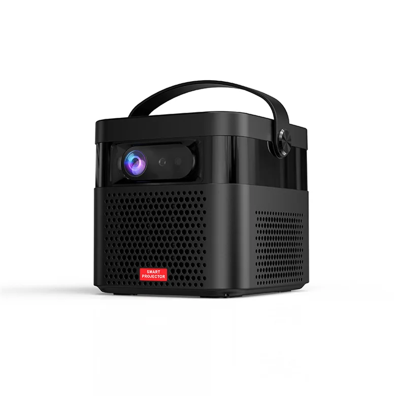 

Factory OEM DLP 3D Laser Projector Cinema outdoor dlp mini portable projector, Black