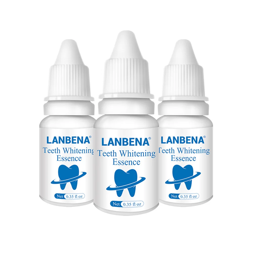 

2020 innovative teeth Clean Serum Removes Plaque Stains Teeth Bleaching lanbena teeth whitening essence