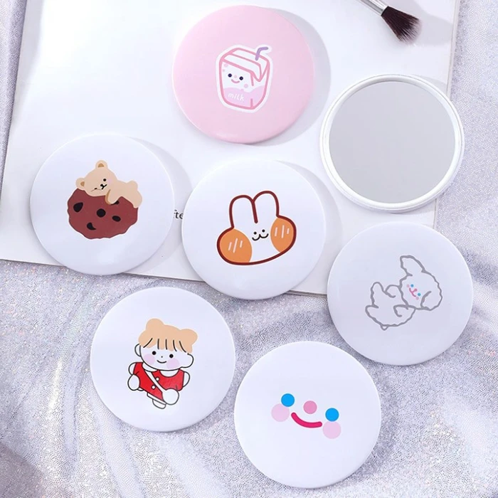 

bulk sale small sublimation pocket mirror