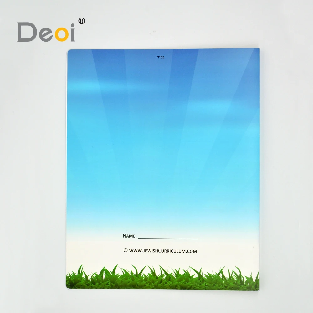 
Factory customized A4 clear file folder UV printing durable folder 