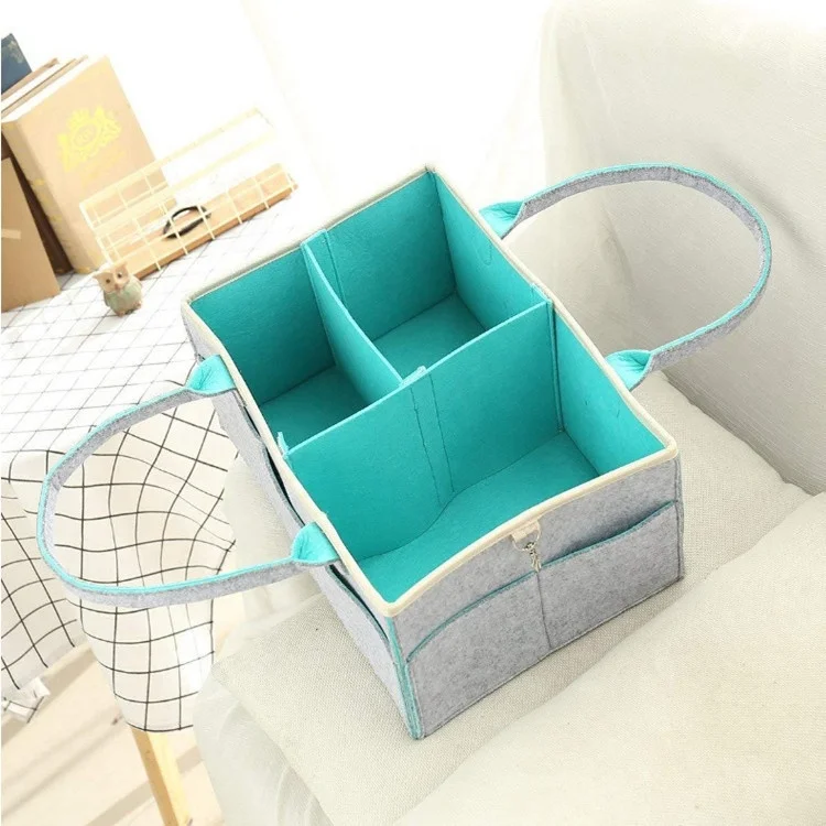 

Fashion Portable Nappy Organiser Newborn Infant Nursery Bag Storage for Baby Essentials for Baby Diaper Caddy