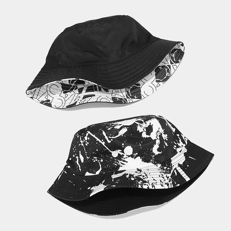 2025 Design Ripstop Reversible Tie Dye Bucket Hat