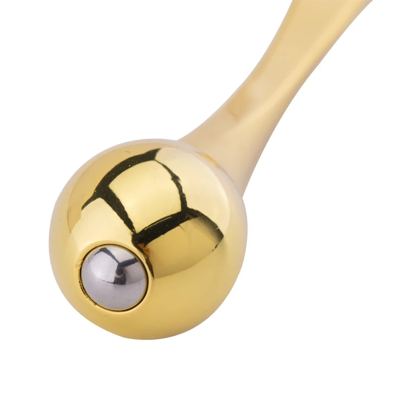 

Factory Price Eye Care Relax Massager Spoon Eye Cream Massage Sticks, Gold/rose gold/silver