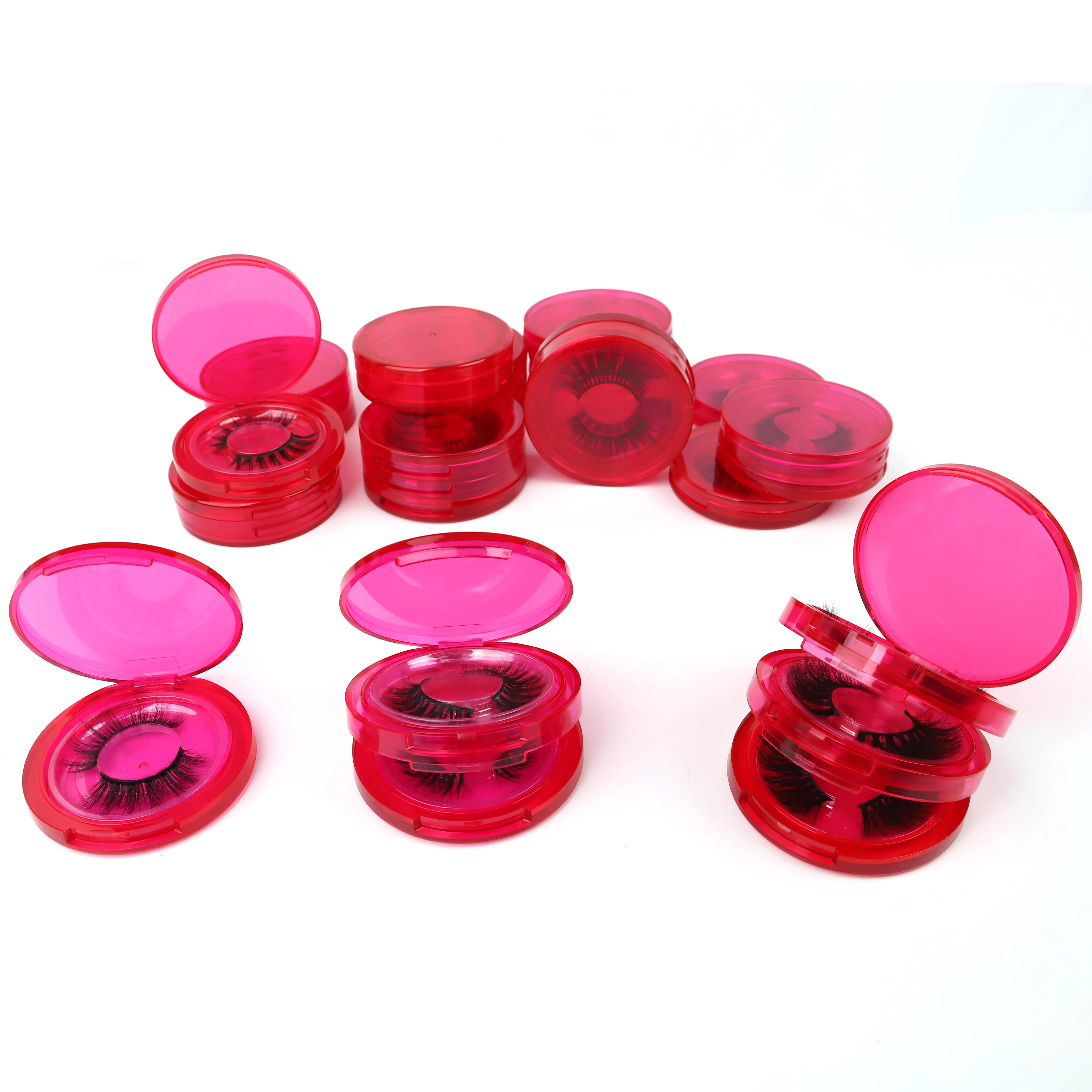 

2021 lashes3d cruelty free mink wholesale with invisible band vendor