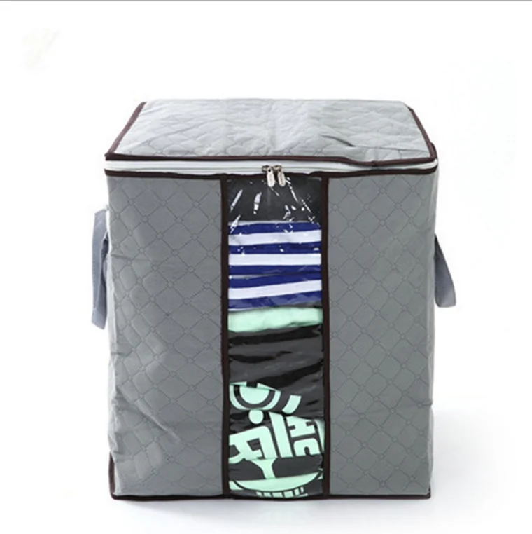 

Small Quantity Customer Design Storage Bag Foldable Oversized Clothes Packaging Bag