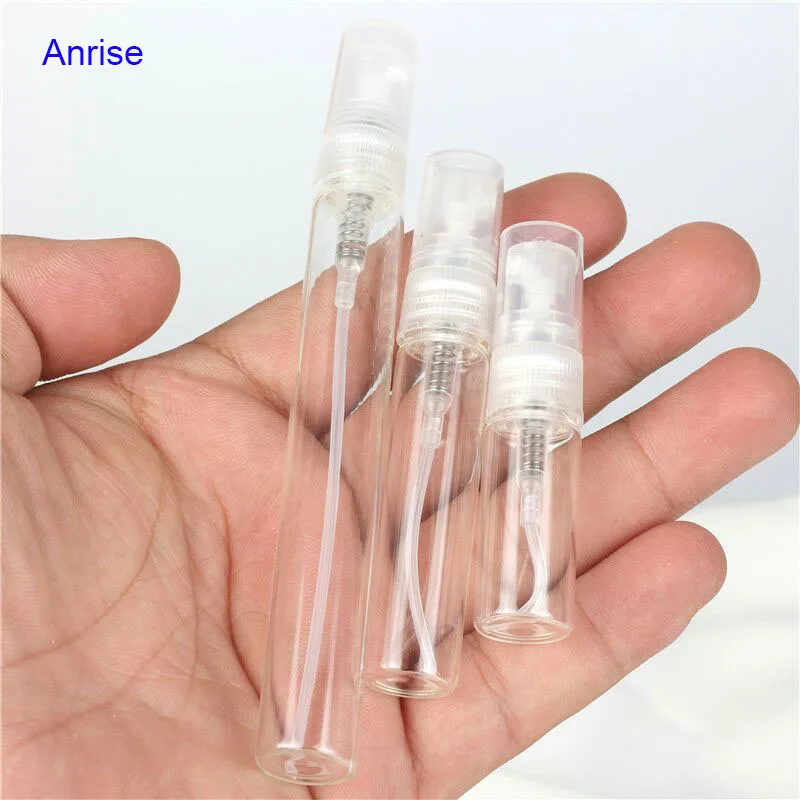 Mini Size 2ml 3ml 5ml 10ml Clear Glass Vial Perfume Spray Atomizer ...