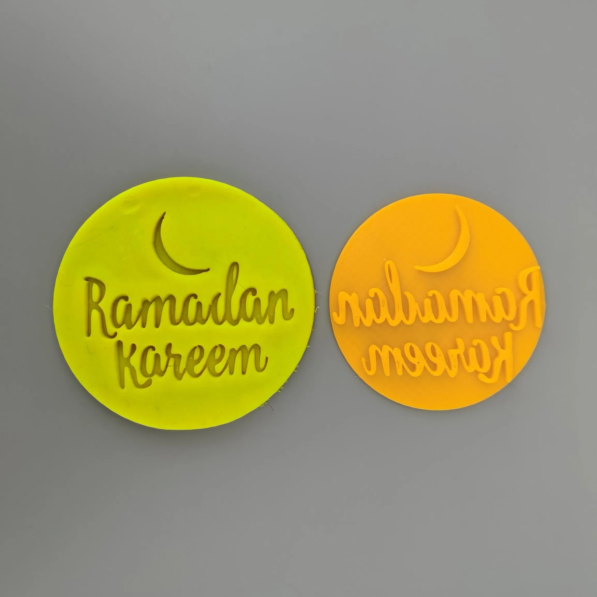 

60mm ramadan kareem cookie stamp fondant embosser pla plastic embosser stamp cookie cutter cake mold cake tools