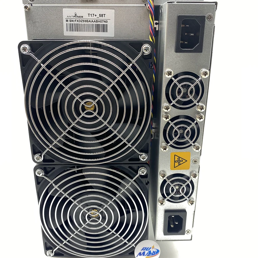 

Brand New Bitcoin Mining Machine Bitmain Antminer T17+ 58th SHA-256 BTC Miner